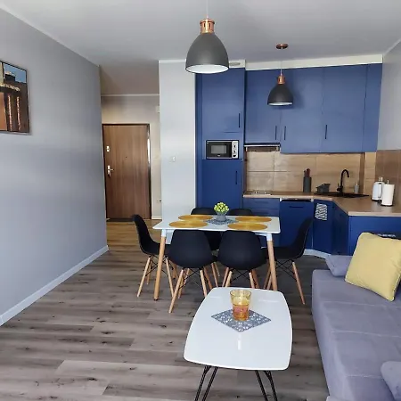 Z Tarasami Miętowy Spokój 15 Romantyczna Szarość 16 Niebieska Elegancja 17 Maksymalnie Dla 6 Osób Apartamento Pobierowo